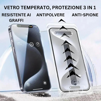 Protezione dello schermo 3-in-1 per Smartphone (iPhone & Samsung)